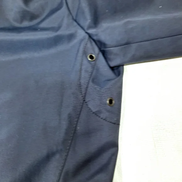 Banana Republic Navy Blue Fleece Lined Trench Coat